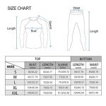 Men's Thermal Underwear Set for Winter Comfort