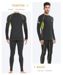 Men's Fleece Lined Thermal Underwear Set