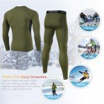 Men's Thermal Underwear Set for Winter Comfort