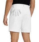 Willit Men's 7" Quick-Dry Golf Shorts - White