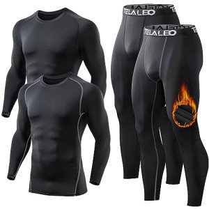 Men's Thermal Underwear Set - Long Sleeve & Pants