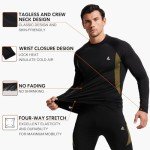 Men's Fleece Lined Thermal Long Johns Set