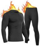 Men's Fleece Lined Thermal Long Johns Set