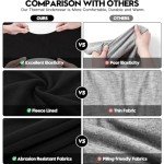 Men's Fleece Lined Thermal Underwear Set