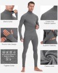 Men's Fleece Lined Thermal Underwear Set