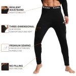 Men's Fleece Lined Thermal Long Johns Set