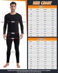 Men's Fleece Lined Thermal Long Johns Set