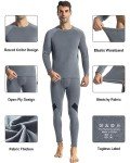 Runhit Men's Lightweight Fleece Lined Thermal Set