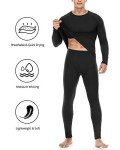 Men’s Fleece Lined Thermal Long Johns Set