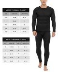 Men’s Fleece Lined Thermal Long Johns Set