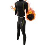 Men's Fleece Lined Thermal Long Johns Set