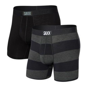 SAXX Men's Vibe Soft Boxer Briefs 2-Pack
