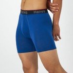 Hanes Men's Boxer Briefs with Support Pouch - 3 Pack