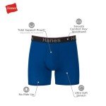 Hanes Men's Boxer Briefs with Support Pouch - 3 Pack