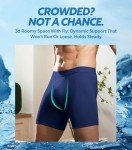 David Archy Men's Soft Bamboo Rayon Boxer Briefs 4-Pack