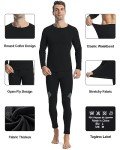 Men's Thermal Underwear Set: Lightweight Long Johns