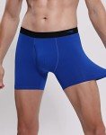 INNERSY Men's Stretchy Cotton Boxer Briefs Multipack