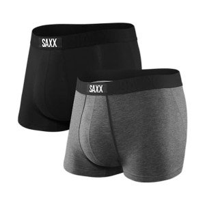 Saxx Vibe Boxer Briefs for Men - 2 Pack
