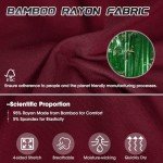 IGOLUMON Men's Bamboo Boxer Briefs 6 Pack