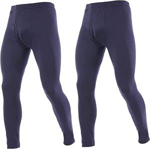 Men's Thermal Underwear Long Johns - 2 Pack