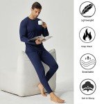 Men's Thermal Underwear Long Johns - 2 Pack