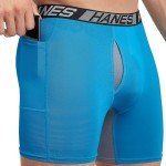 Hanes X-Temp Men's Boxer Briefs 3-Pack, Large