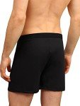INNERSY Men's Cotton Knit Boxers 4-Pack - Black