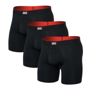 SAXX Men's Boxer Briefs 3-Pack - Black