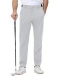 Men's Lightweight Stretch Golf Pants with Pockets