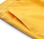 MOGU Men's Slim Fit Casual Dress Pants - Yellow