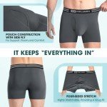 Bamboo Rayon Men's Boxer Briefs - 6 Pack