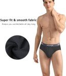 Wirarpa Men's Modal Briefs 4-Pack - Silky Feel