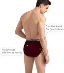 Wirarpa Men's Modal Briefs 4-Pack - Silky Feel