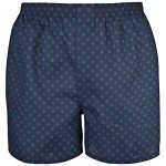 Gildan Men's Navy Woven Boxer Underwear Pack