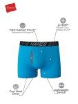 Hanes X-Temp Men's Trunks, 3-Pack, Moisture Wicking