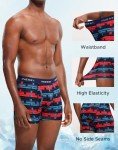 Men's Stretchy Sports Boxer Briefs - 4 Pack