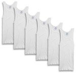 Fruit of the Loom Men's Cotton Undershirts 6-Pack