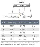 WIRarpa Men's Cotton Boxer Briefs, Open Fly, 4 Pack