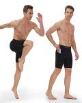 Roadbox Men's Compression Running Shorts with Pocket