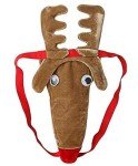 YAMTHR Reindeer Pattern Mankini Thong for Men