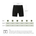 Men's Bamboo Boxer Briefs - Soft & Comfy (4 Pack)