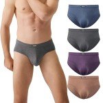 Bamboo Cool Men's Open-Fly Breathable Briefs