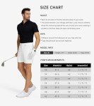 Willit Men's 7" Quick-Dry Golf Shorts - White