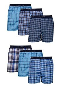 Hanes Men's Tagless Boxer Briefs, 6-Pack, 3XL
