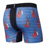 SAXX Men's Cooling Mesh Boxer Briefs - Navy