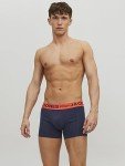 JACK & JONES Men's Burgundy Trunks 3-Pack