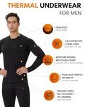 Men’s Thermal Fleece Lined Long Johns Set