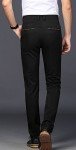 Men's Slim Fit Stretch Dress Pants - Black