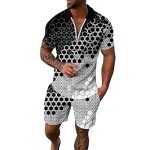 Men's Two-Piece Summer Tracksuit Set