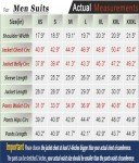 Men's Slim Fit 2-Piece Suit for Weddings